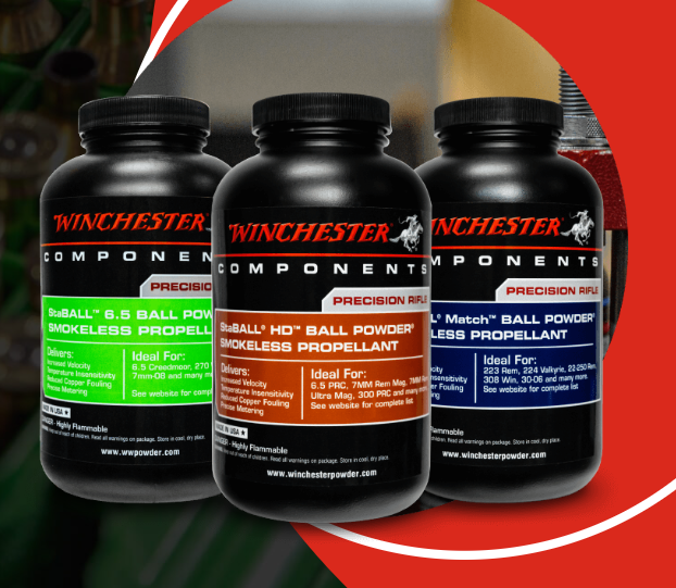 Winchester Powder | Winchester Smokeless Powder | Winchester Smokeless Propellants | winchester ball powder | ball powder